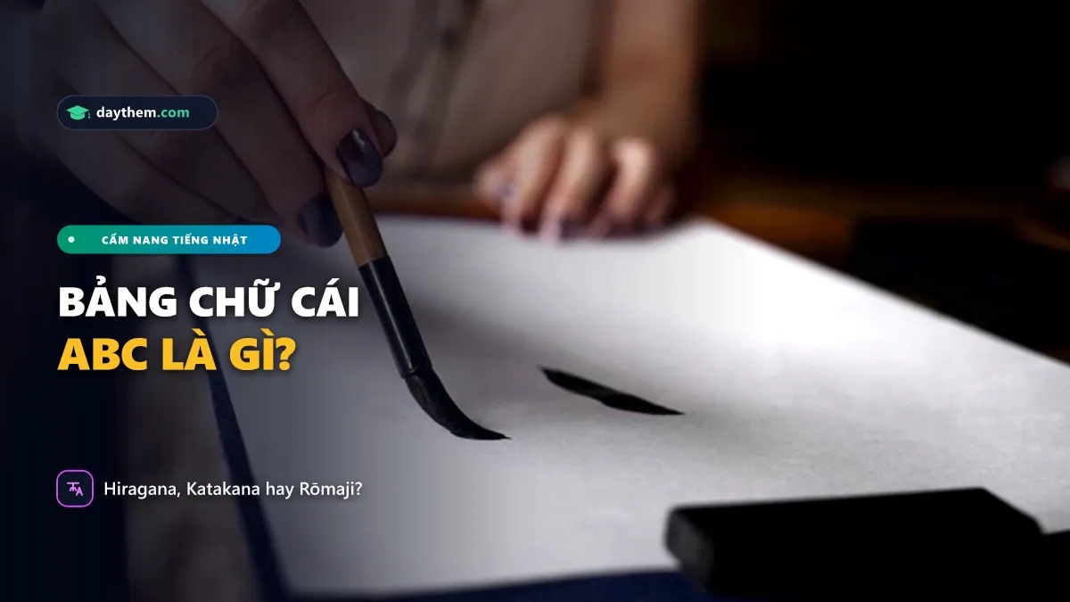 Bảng chữ cái ABC trong tiếng Nhật là gì