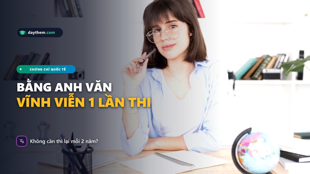 Bằng tiếng Anh nào có giá trị vĩnh viễn