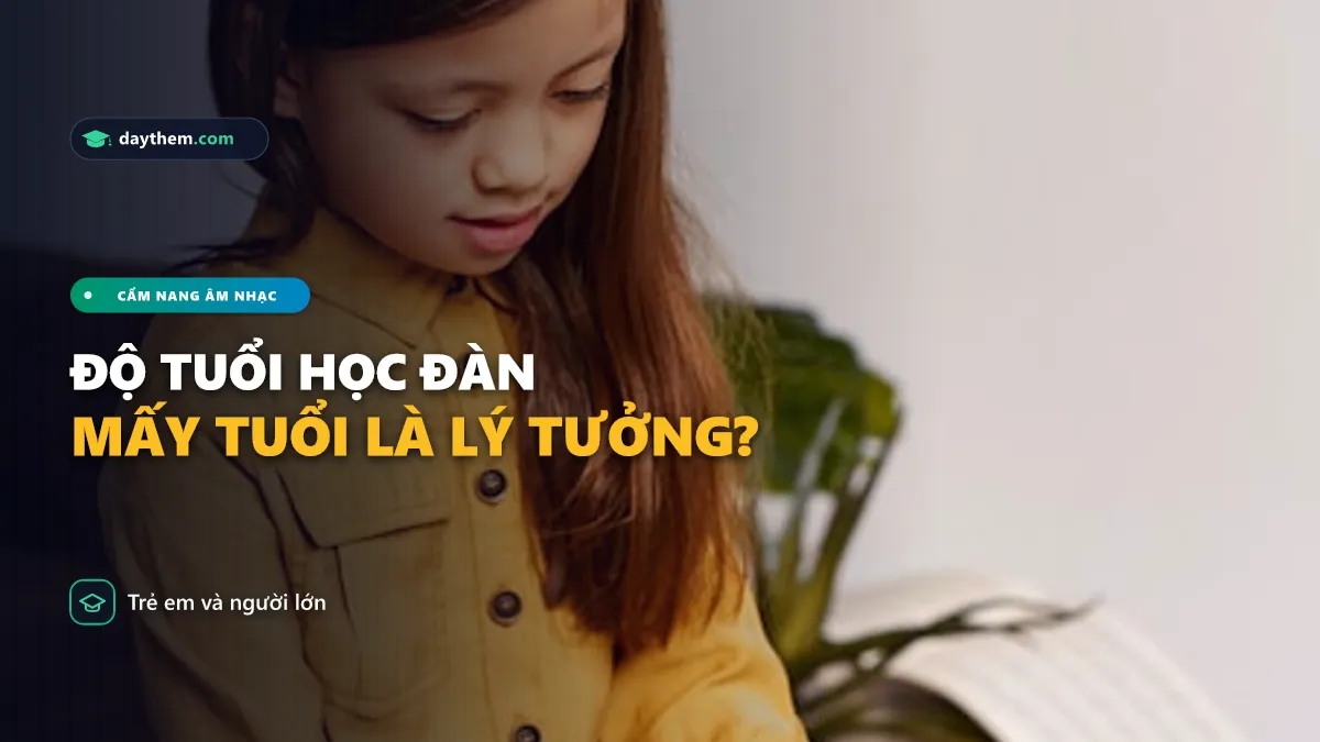 Bé mấy tuổi thì học đàn piano được