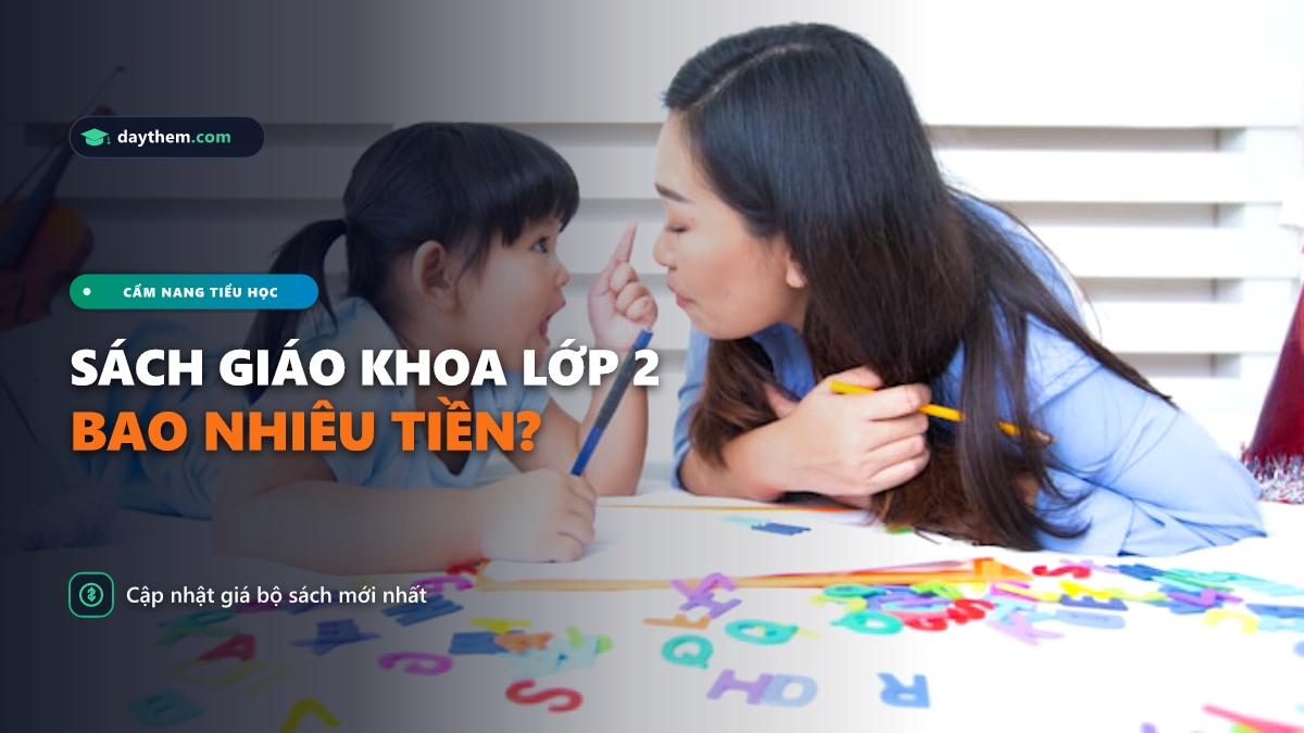 Bộ sách lớp 2 2026 bao nhiêu tiền