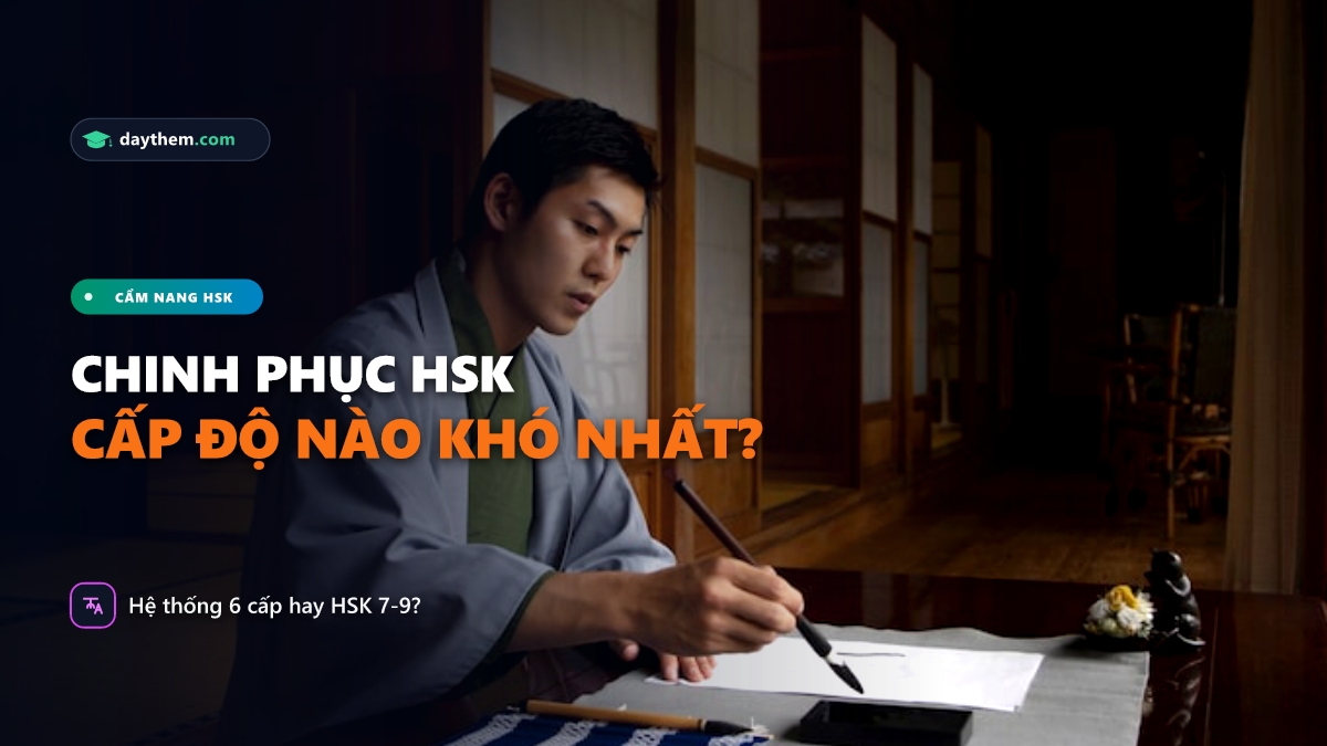 Cấp độ nào của HSK là khó nhất