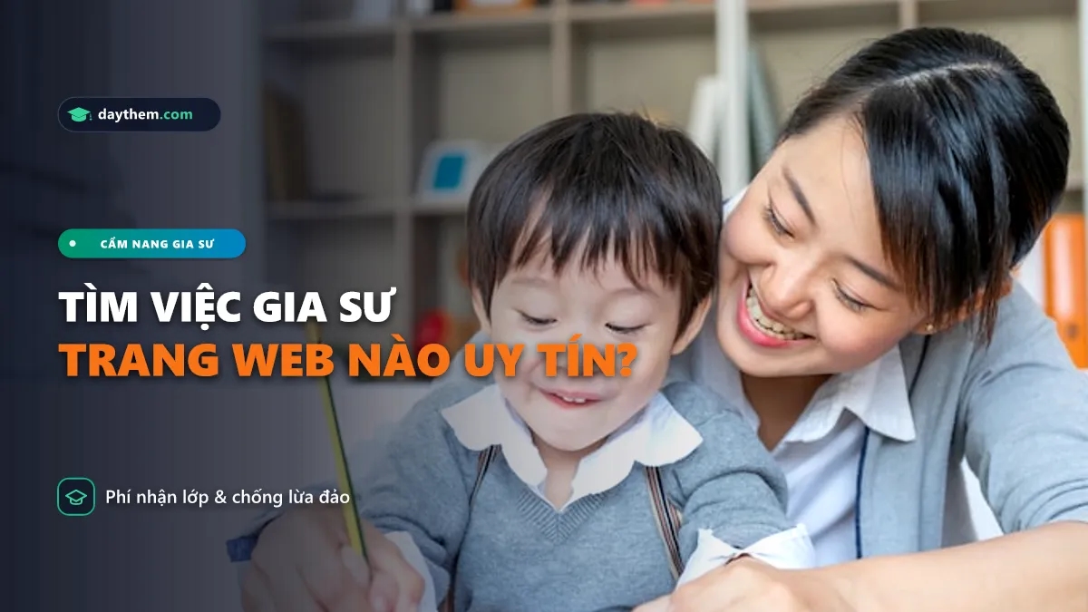 Có trang web nào tuyển dụng gia sư không