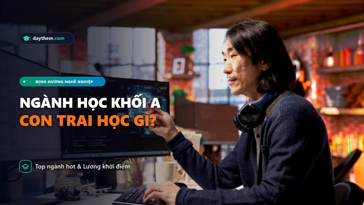 Con trai khối A nên học ngành gì