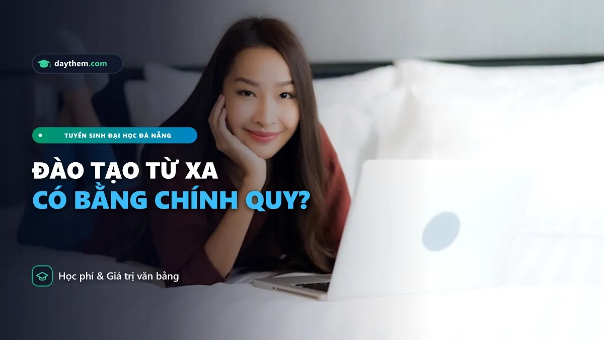 Đại học Đà Nẵng có đào tạo từ xa không
