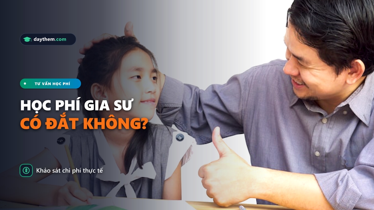 Giá gia sư 1 kèm 1 tại nhà là bao nhiêu