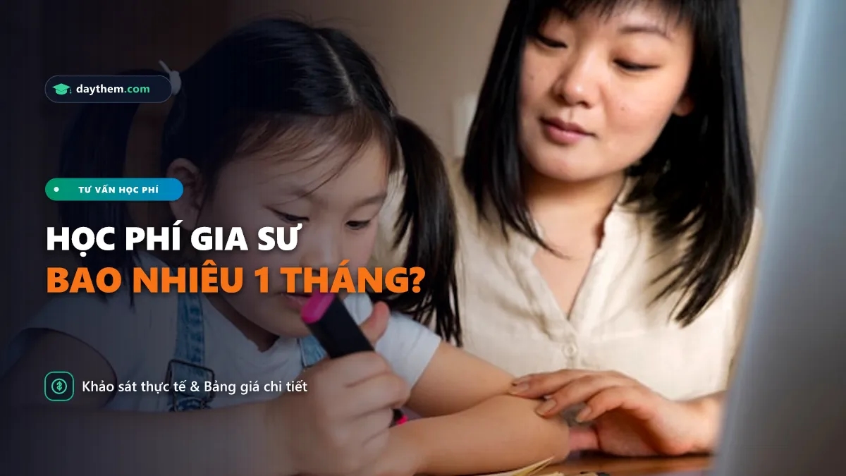 Giá gia sư trung bình là bao nhiêu