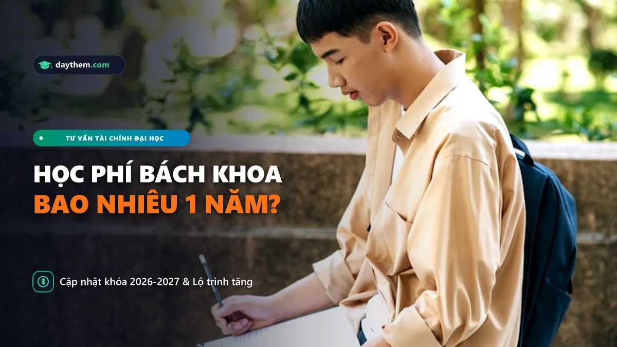 Học phí bách khoa TPHCM bao nhiêu 1 năm