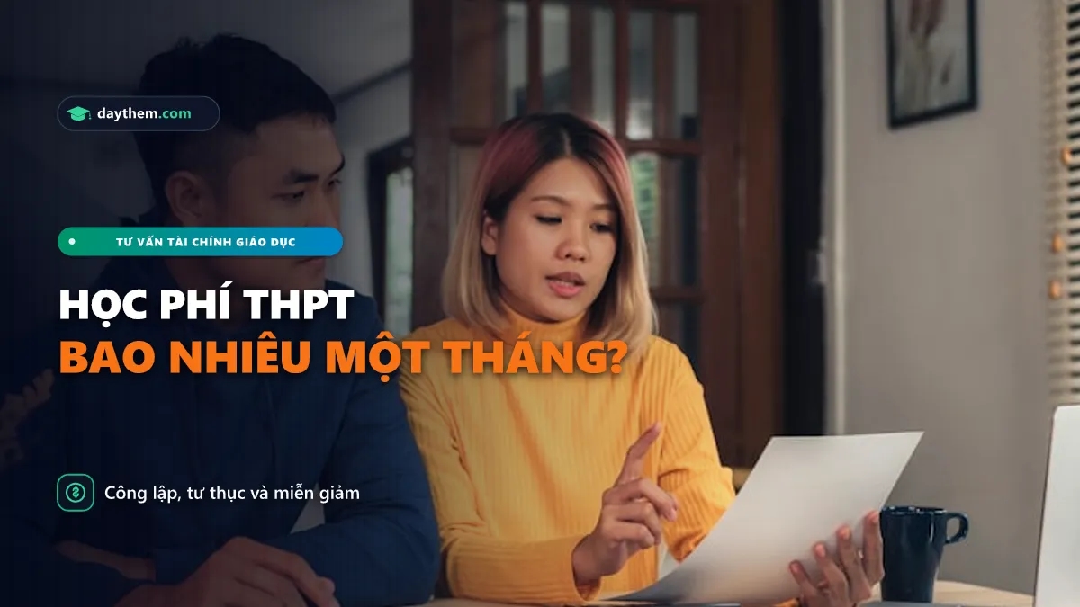 Học phí trung học phổ thông là bao nhiêu