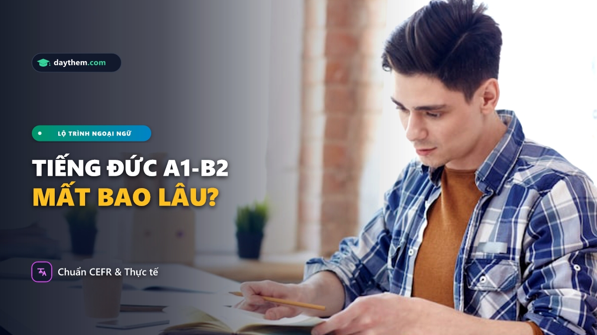 Học tiếng Đức từ A1 đến B2 mất bao lâu