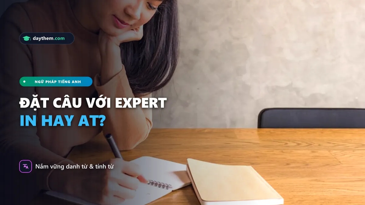 Làm cách nào để đặt câu với từ "expert"