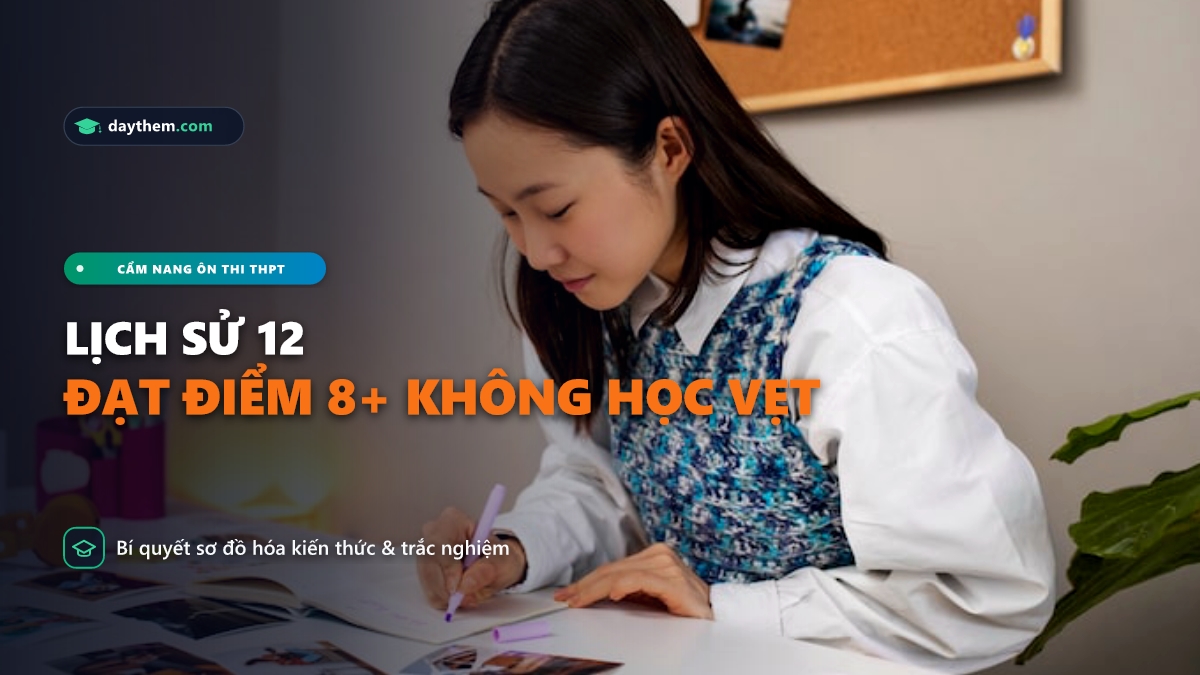 Làm cách nào để học lịch sử 12 hiệu quả