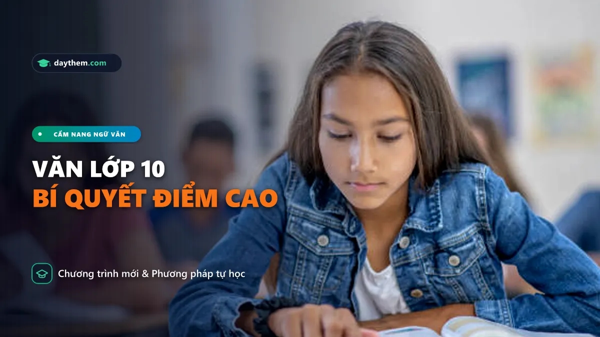Làm cách nào để học văn tốt lớp 10
