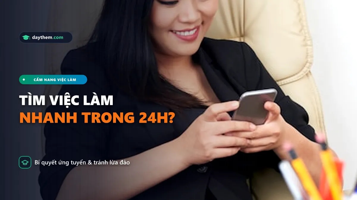 Làm cách nào để tìm việc làm nhanh nhất