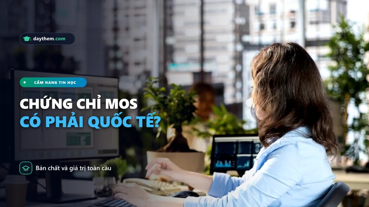 MOS có phải là chứng chỉ quốc tế không