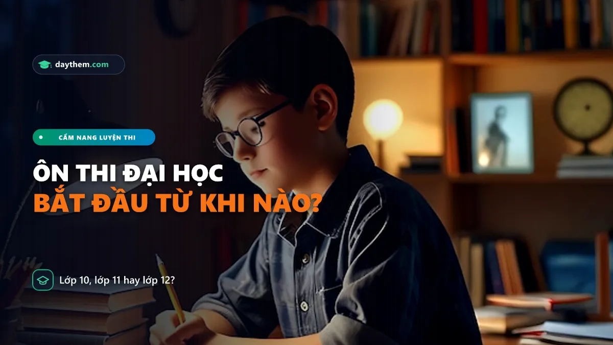 Nên bắt đầu ôn thi đại học từ khi nào