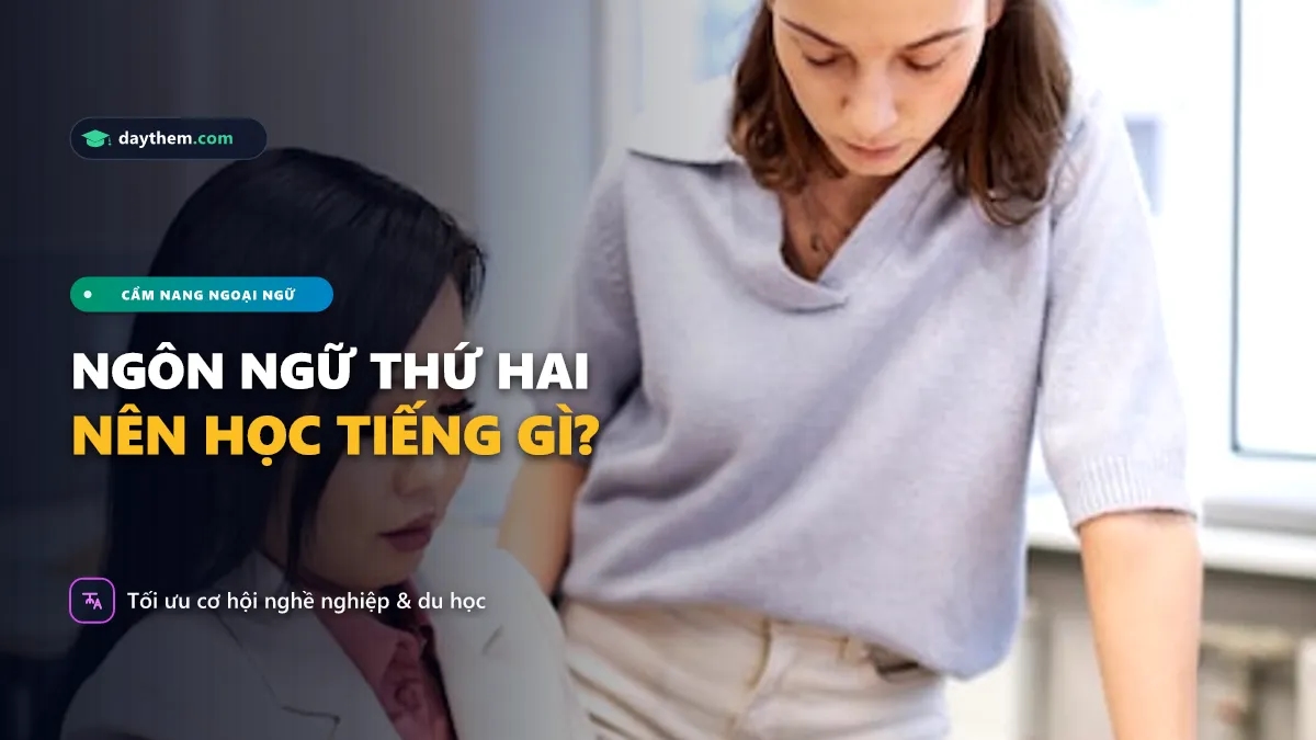 Nên học thêm tiếng gì ngoài tiếng Anh