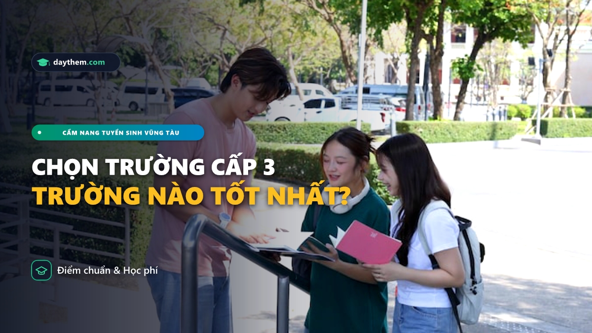 Trường cấp 3 nào tốt nhất Vũng Tàu