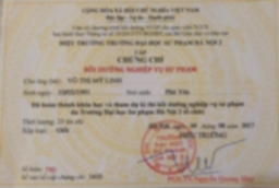 Bằng cấp 1