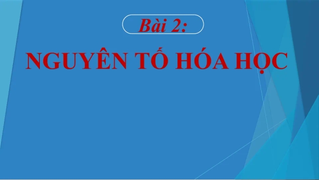 Giáo Án PowerPoint Môn Hóa 7 Bài 2 Nguyên Tố Hóa Học - Thumbnail