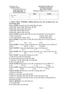 Đề Kiểm Tra Giữa Kỳ 2 Công Nghệ 8 2024 - 2025 Có Đáp Án Ma Trận - Thumbnail