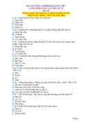 100 Câu Trắc Nghiệm Lịch Sử 7 Học Kỳ 2 - Thumbnail