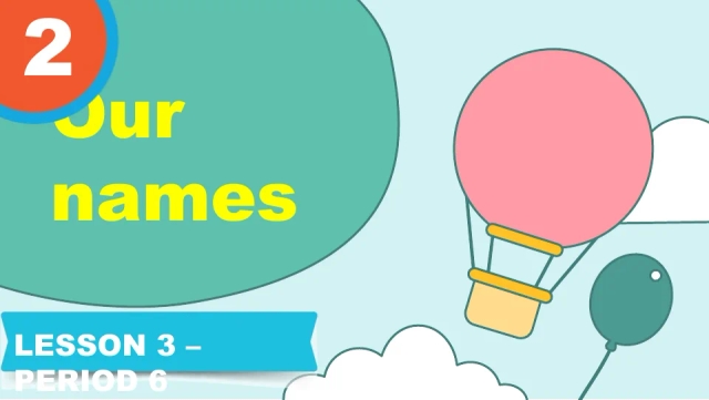 Giáo Án PowerPoint Tiếng Anh Lớp 3 Unit 2 Lesson 3 Period 6 - Thumbnail