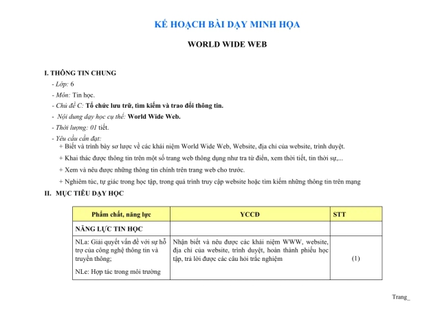 Bài Tập Cuối Khóa Mô Đun 3 Môn Tin Học THCS - Thumbnail