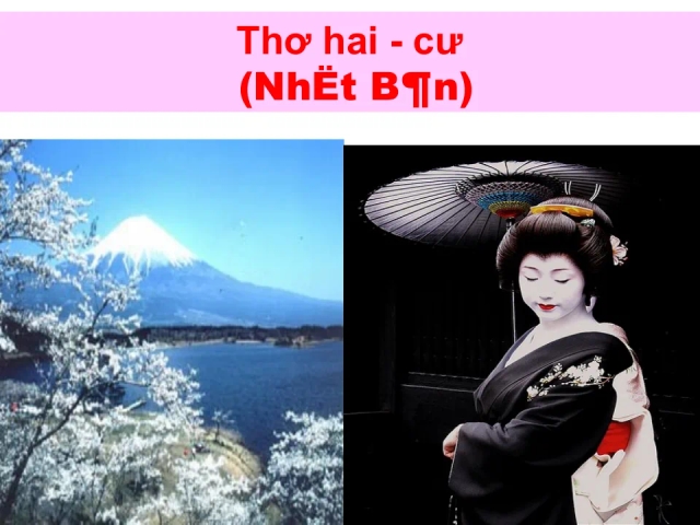 Giáo Án PowerPoint Văn 10 KNTT Bài 2 Phần Chùm Thơ Hai Cư - Thumbnail
