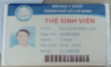 Bằng cấp của Gia sư dạy kèm Nguyễn Minh Lực tại nhà học viên