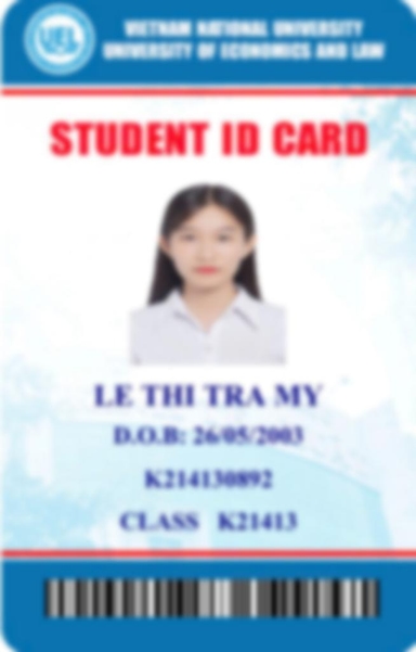 Bằng cấp của Sinh viên dạy kèm Lê Thị Trà My Trung tâm Gia sư Đất Việt, Trung Tâm Gia sư Thăng Long, ...