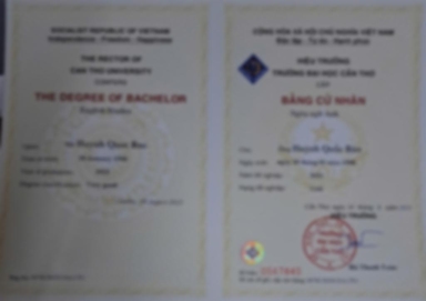 Bằng cấp của Giảng viên dạy kèm Huỳnh Quốc Bảo Anh ngữ Milestone