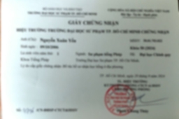 Bằng cấp 1