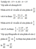 Trắc nghiệp Bài tập Quy đồng mẫu các phân số có đáp án - Thumbnail