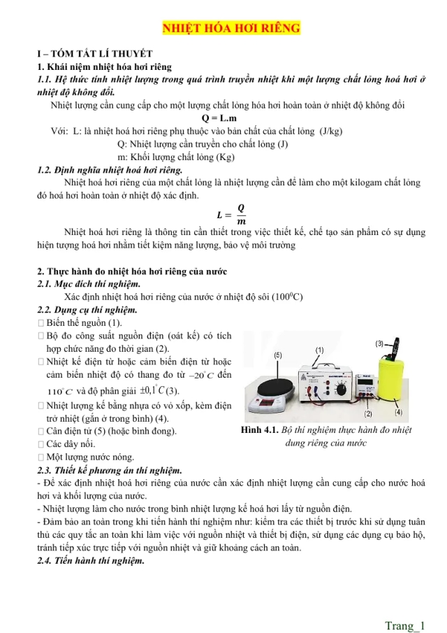 Các Dạng Toán Bài Nhiệt Hóa Hơi Riêng Vật Lí 12 - Thumbnail
