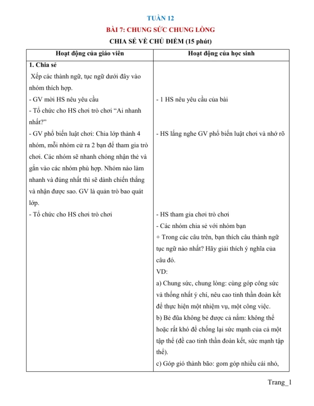 Giáo Án Tiếng Việt 5 Tuần 12 - Thumbnail