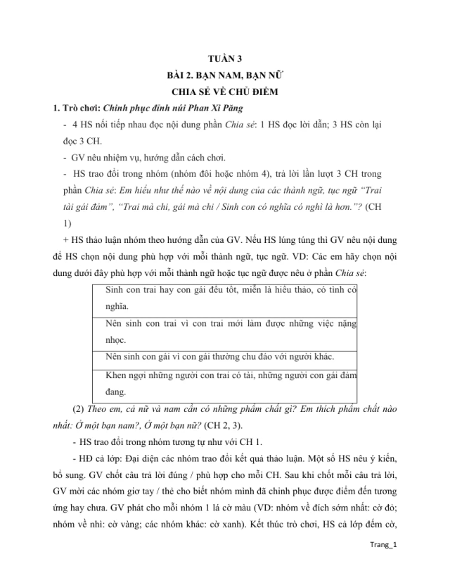 Giáo Án Tiếng Việt 5 Tuần 3 - Thumbnail