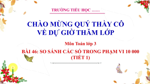 Giáo Án PowerPoint Toán 3 KNTT Bài 46 So Sánh Các Số Trong Phạm Vi 10 000 (Tiết 1) - Thumbnail