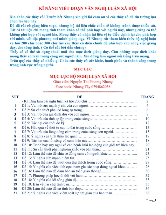 Phương Pháp Viết Đoạn Văn Nghị Luận Xã Hội - Thumbnail
