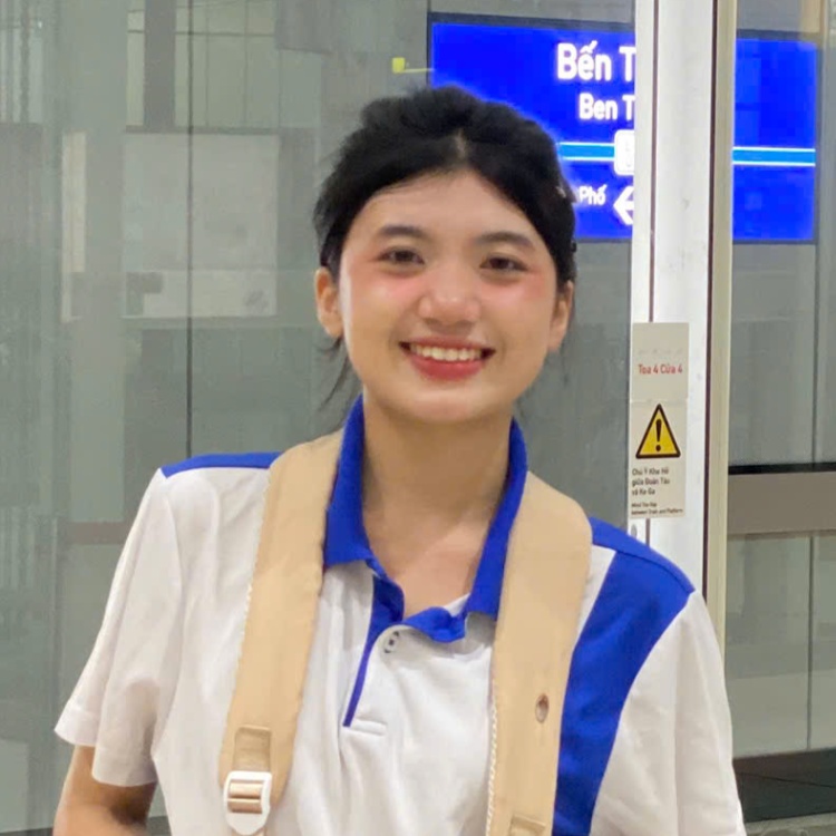Sinh viên dạy kèm Nguyễn Đoàn Quỳnh Anh Bambi English, Luyện chữ đẹp Nét chữ Việt