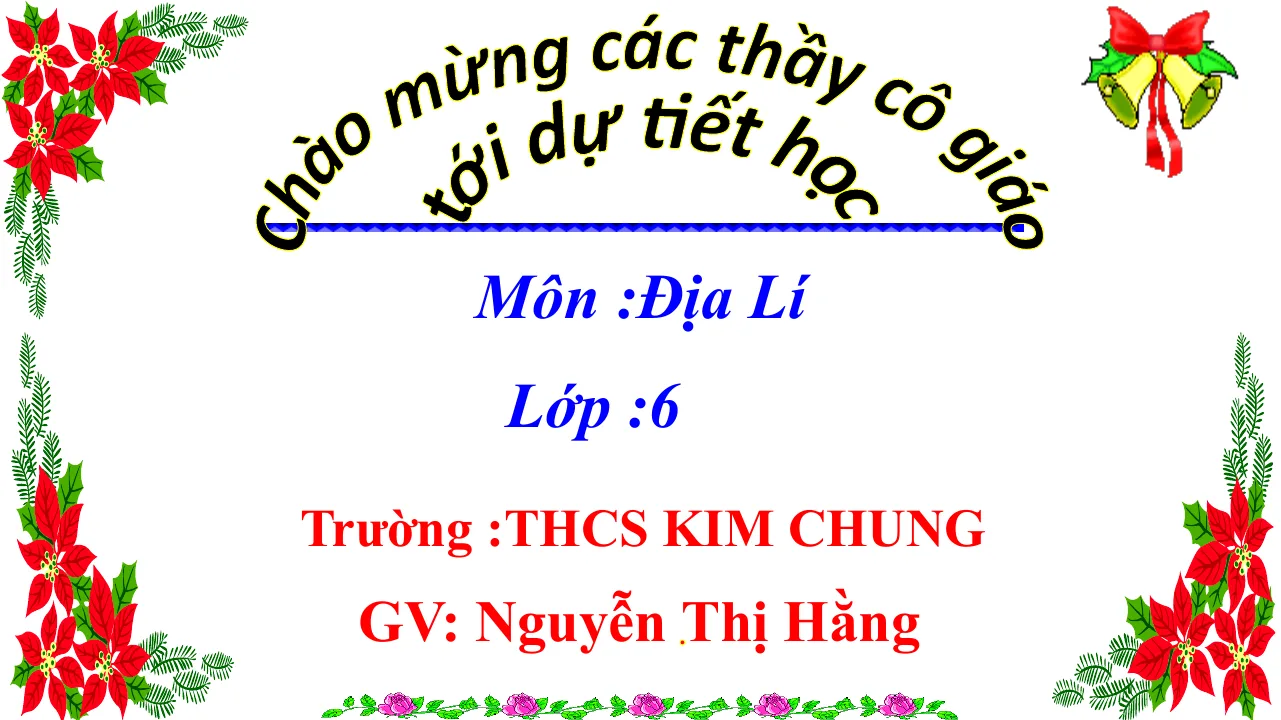 Giáo Án PowerPoint Địa Lí 6 Bài 15: Lớp Vỏ Khí Của Trái Đất - Khí Áp Và Gió Trên Trái Đất