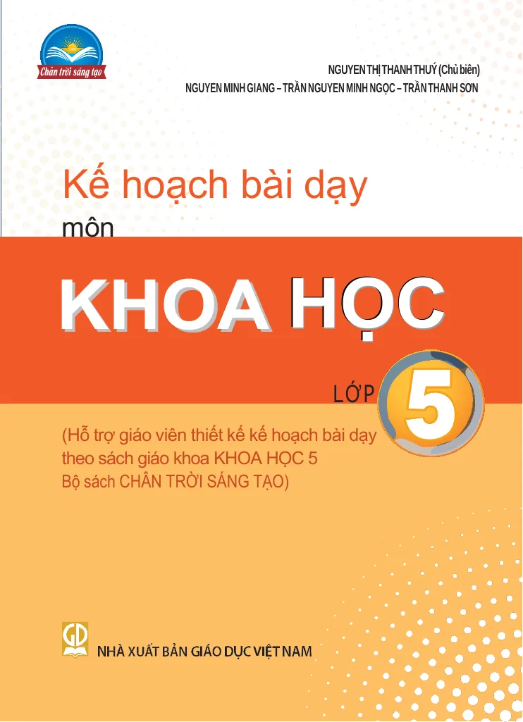 Kế Hoạch Bài Dạy Môn Khoa Học 5 Cả Năm