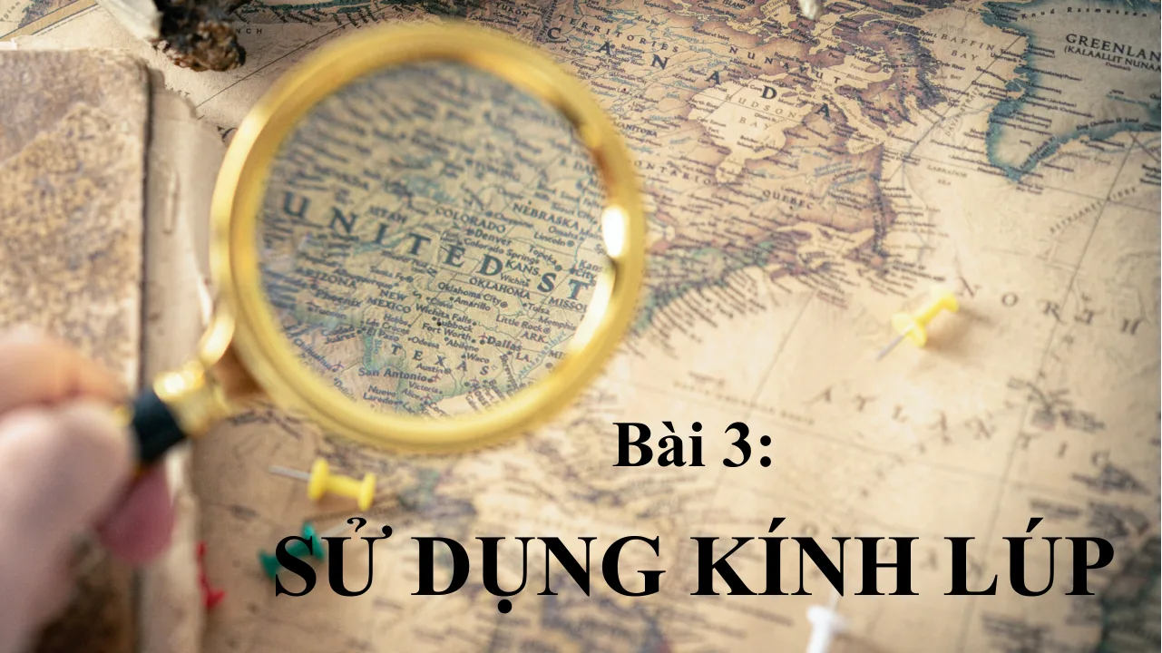 Giáo án PowerPoint môn KHTN 6 Bài 3: Sử dụng kính lúp