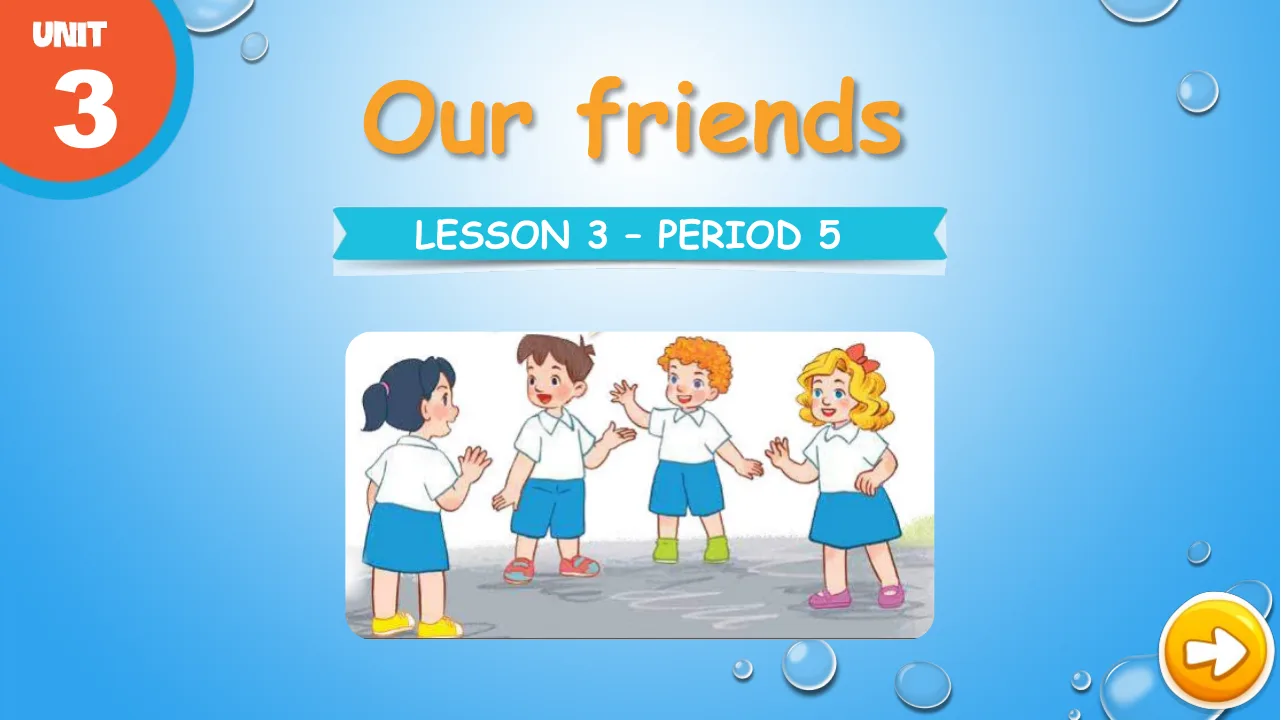 Giáo Án PowerPoint Tiếng Anh Lớp 3 Unit 3 Lesson 3 Period 5