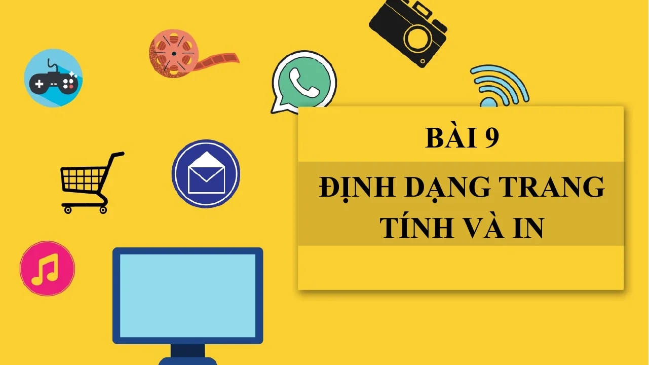 Giáo Án PowerPoint Tin 7 Bài Định Dạng Trang Tính Và In