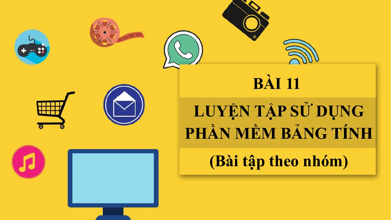Giáo Án PowerPoint Tin 7 Bài Luyện Tập Sử Dụng Phần Mềm Bảng Tính
