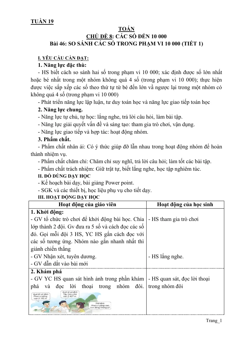 Giáo Án Toán 3 Tuần 19 File