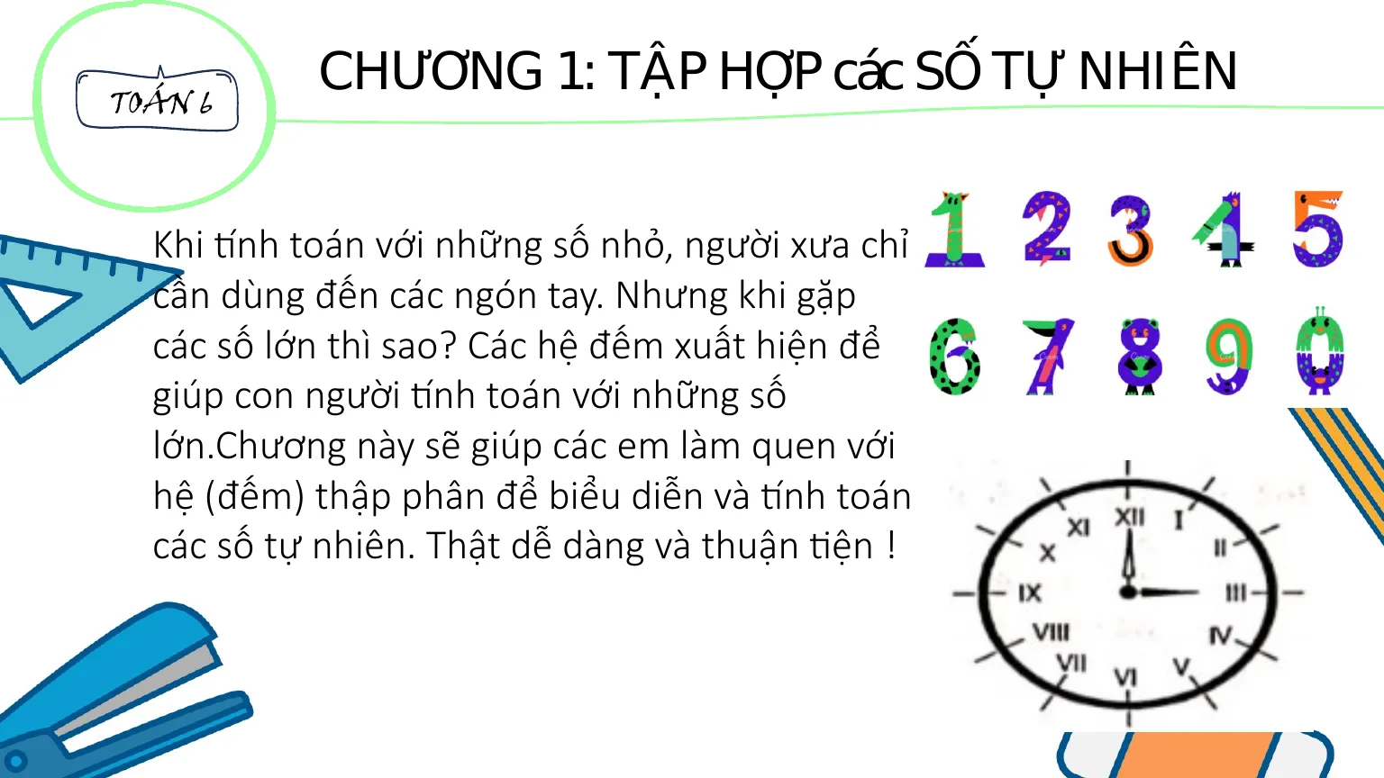 Giáo Án PowerPoint Toán 6 Bài 1: Tập Hợp