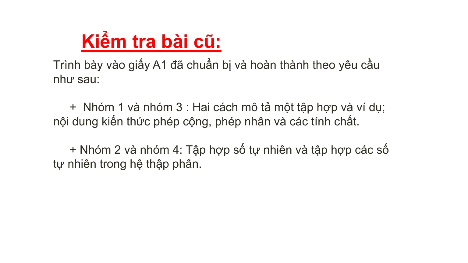 Giáo Án PowerPoint Toán 6 Bài Luyện Tập Chung Trang 21