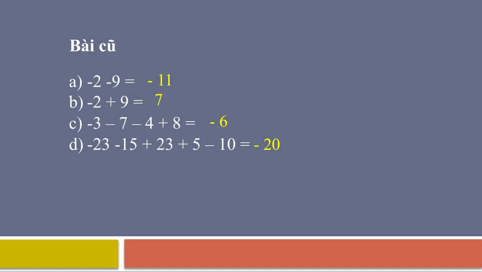 Giáo án PowerPoint Toán 6 bài 15: Quy Tắc Dấu Ngoặc