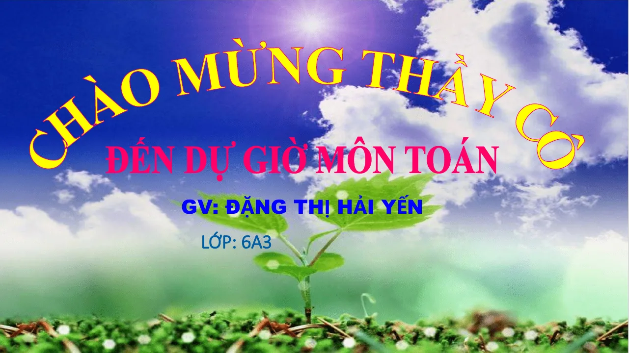 Giáo Án PowerPoint Toán 6 Bài 19: Hình Chữ Nhật - Hình Thoi - Hình Bình Hành - Hình Thang Cân